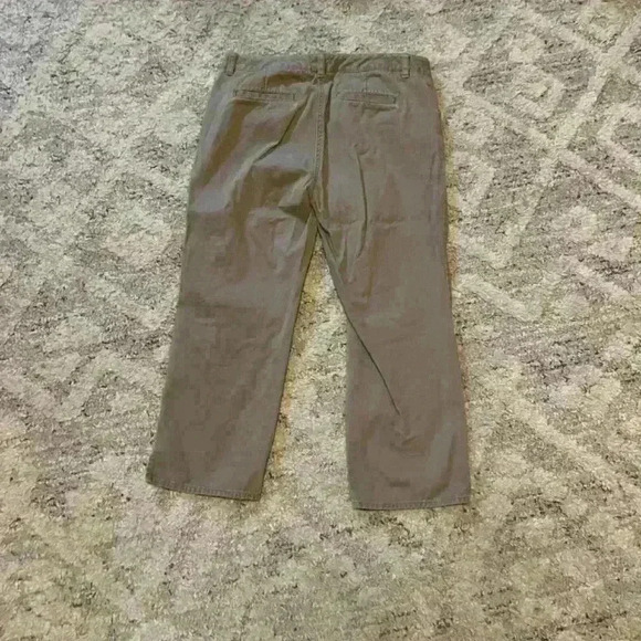 J. Crew Capris Khaki Pants Size 6 Classic Fit - Picture 3 of 4